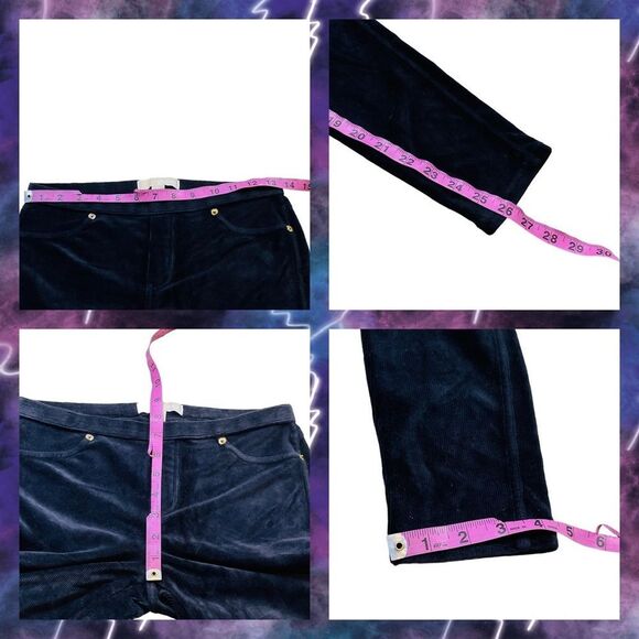 MICHAEL Michael Kors Black Corduroy Skinny Pants - Size PS - Picture 14 of 15